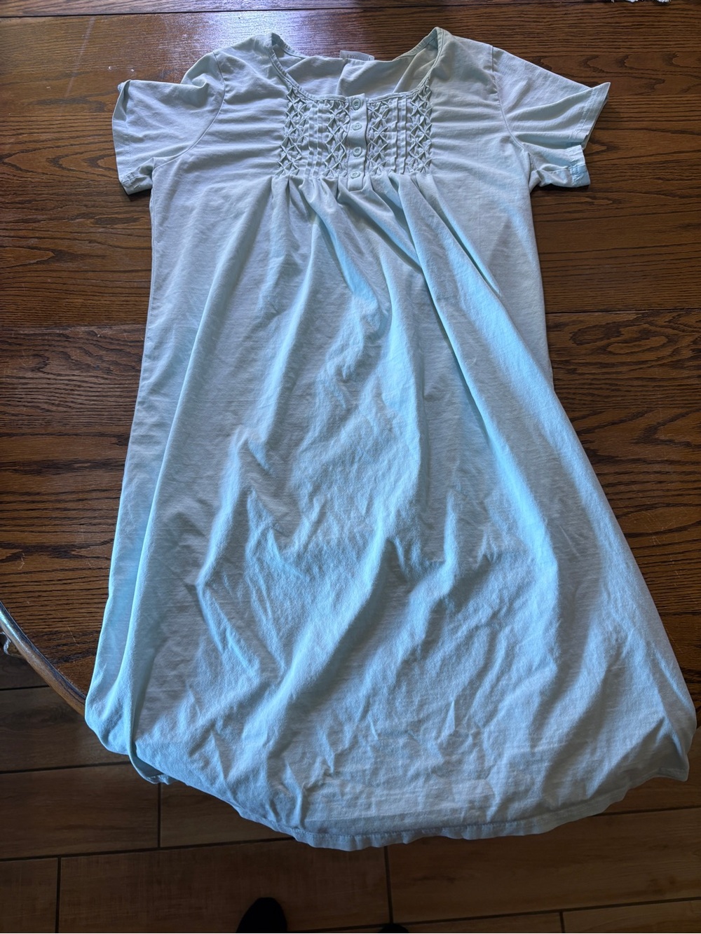 Light Blue Sheer Moo Moo Ekouaer